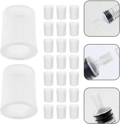 Adaptateur transparent pour transvaser du parfum – image 2