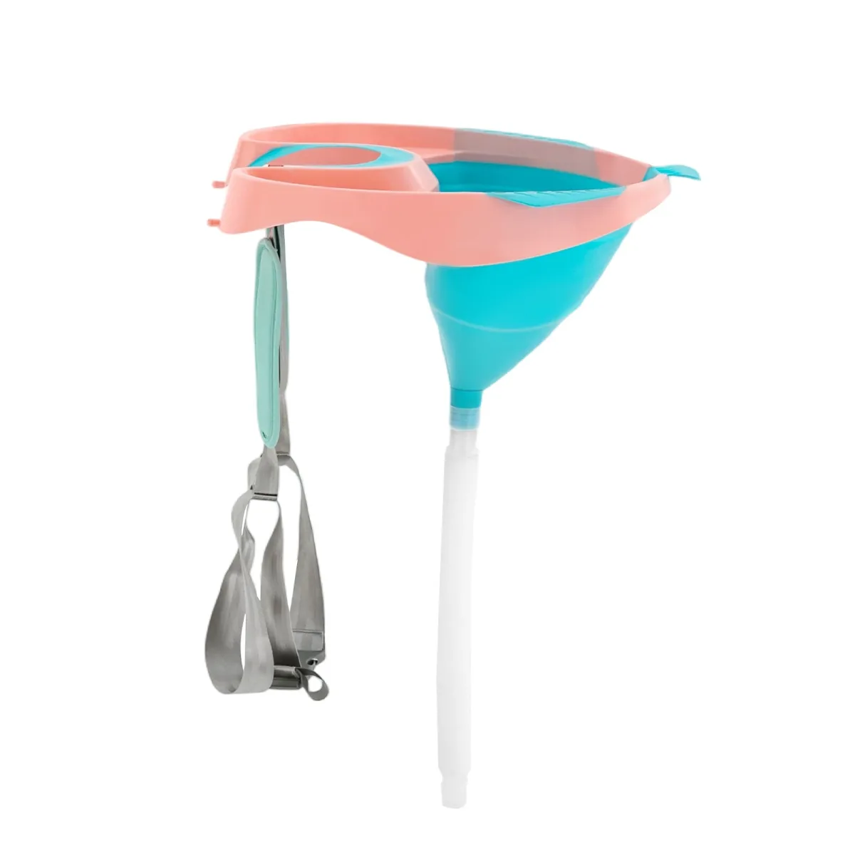 Bassin de lavage de cheveux pliable, PP et TPE