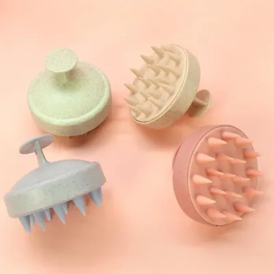 Brosse de massage du cuir chevelu en silicone