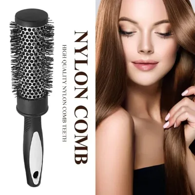 Brosse ronde à cheveux, tube en aluminium – image 2