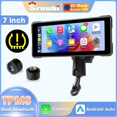 Écran GPS moto 18 cm, Bluetooth 5.0, étanche