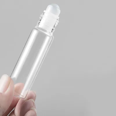 Flacon à bille en verre transparent 10 ml – image 2