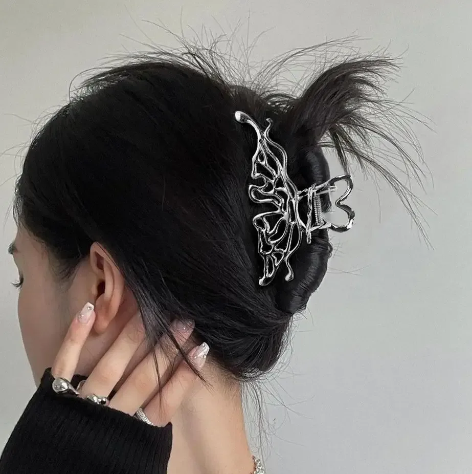 Grande pince à cheveux en alliage de zinc
