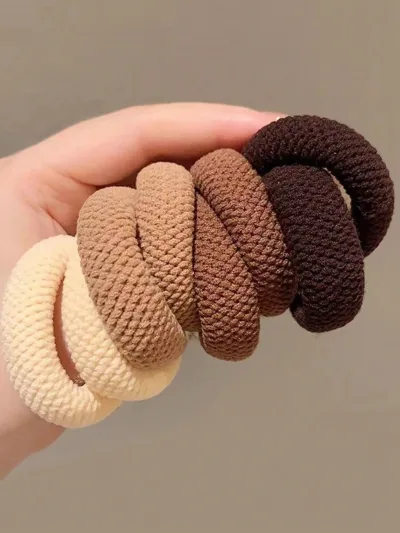 Lot de chouchous élastiques en polyester