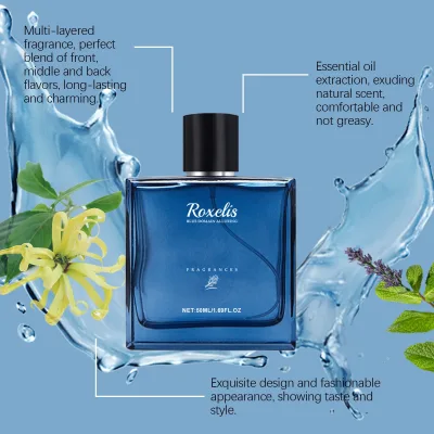 Parfum en spray pour homme, note agrumes, 50 ml – image 3