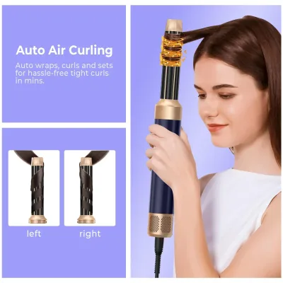 Sèche-cheveux 7 en 1 brosses à air chaud – image 2
